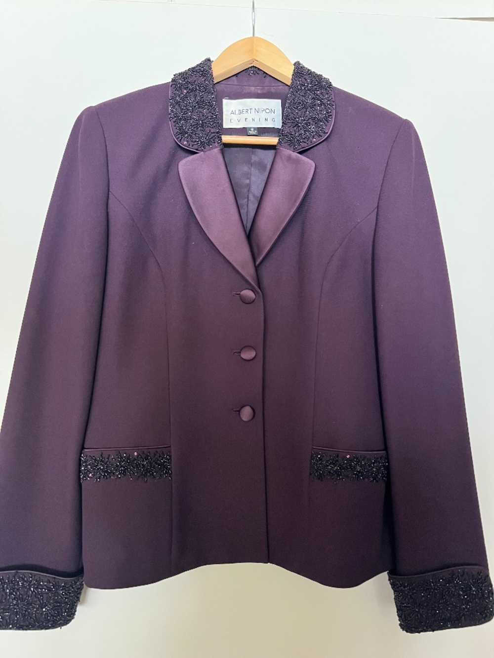 Vintage Albert Nipon Evening tailored jacket/blazer